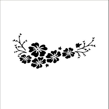 Blomster Dekoration Bil Klistermærker Auto Vindue Kofanger Dør Ridse Dækning Dekaler Bil Motorcykel Vinyl Klistermærker Udvendig Dekoration - Bil 