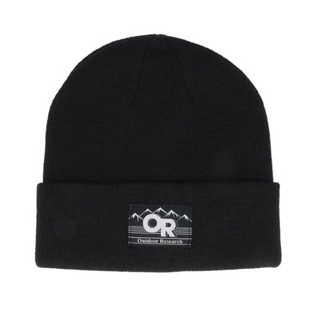 Outdoor Research - Svart cuff Beanie - Juneau Beanie Black Cuff @ Hatstore