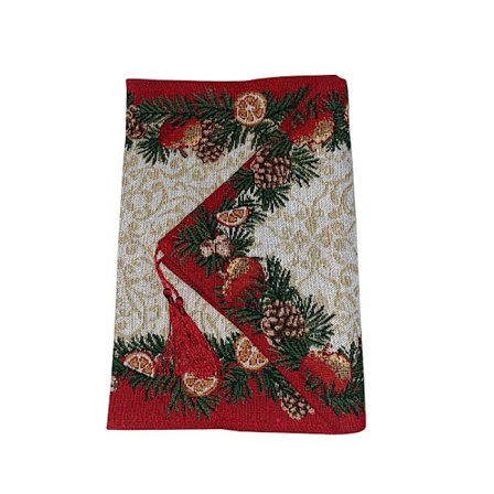 Joulupöydän juoksu - Noel's Gifts ja joulukuusi pitkä tapetti kudottu pöytäjuoksu - 13X71 tuumaa