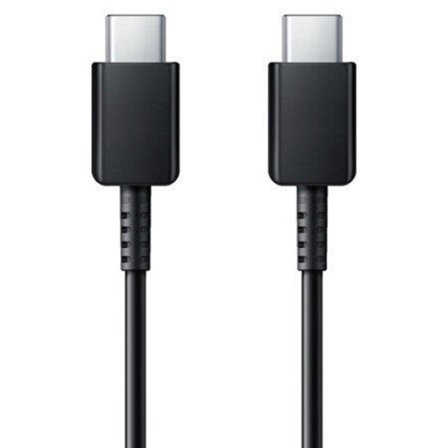 Original Samsung Galaxy USB-C till USB-C Kabel Q.C, EP-DG977 - Svart