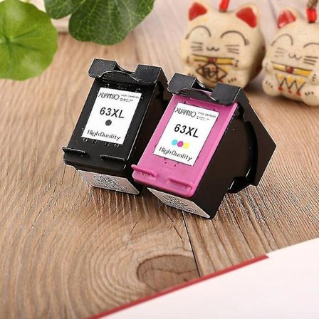 Højtydende udskiftningsblæk til HP 63XL Ikke-OEM