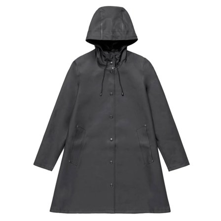 Stutterheim Women's Mosebacke Raincoat Women rain jackets Black L