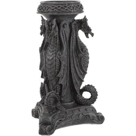 Dekorativ ljusstake gotisk ljushållare skrivbord drake ljushållare skrivbord ljushållare gotisk ljusstake gotisk värmeljushållare