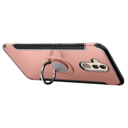 Skyddsskal med ringhållare - Huawei Mate 20 Lite