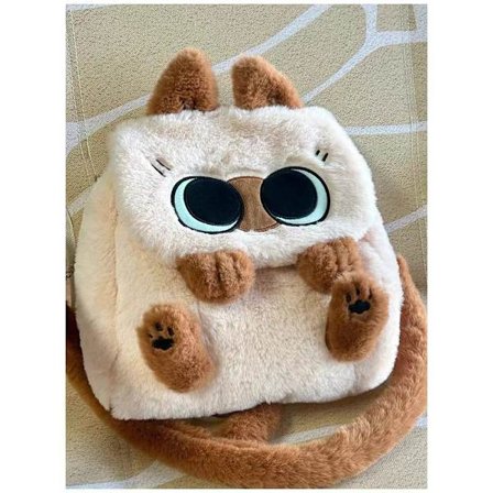 Ny Sød Tegneserie Killing Plys Rygsæk, Stor Kapacitet Studenter Rygsæk