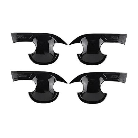 Yaris 2023 Kaakkois-Aasian versio Kiiltävä musta auton ulko-oven kahvan kupin suojus koristetarra