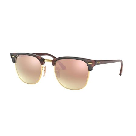 Ray-Ban Clubmaster - Solbriller - Brun - RB3016 990/7O 51