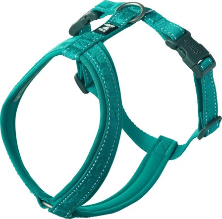 Hurtta Casual Y-Harness ECO 30-55 cm Peacock