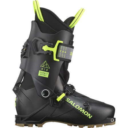 Salomon - Botas de esquí alpino Botas de esquí alpino Mtn Summit Sport - Black / Safety Yellow