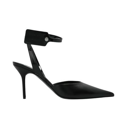 Off White Leather pumps Sort, Dame, Størrelse: 38 EU