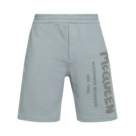 Alexander McQueen Short Shorts Blå, Herre Chino Shorts
