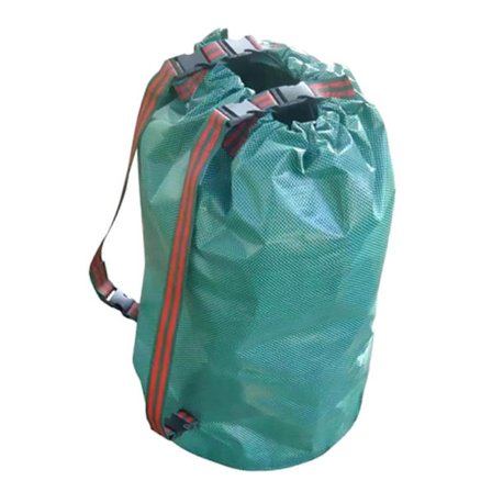 Gjenbrukbare hageavfallsekker Lett å bære avfallssekk for landskapsarbeid