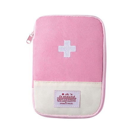 Bærbar tom veske for medisin Multifunksjonell oppbevaringsveske for nødmedisin for hjemmet