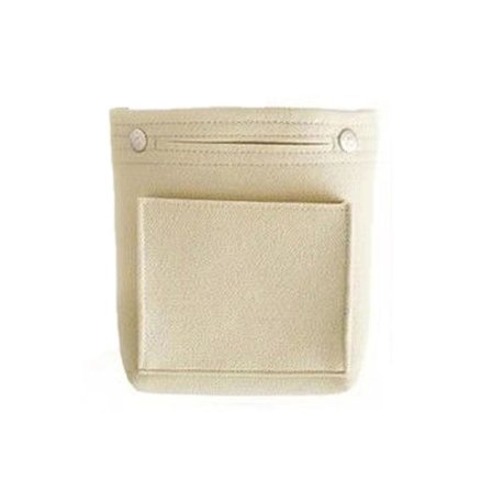 Filt-inläggsväska Handväska Liner VIT