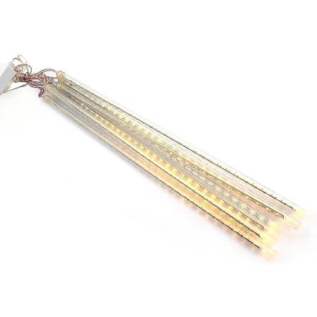 Vanntett Meteorskurre Regn 8 Rør 50cm LED Lyslenke