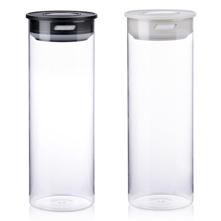 Glasburk med vakuumlock 10x27,5cm