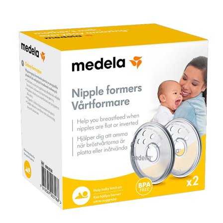 Medela Brystvorteformere 2 stk., Børn & Forældre, Amning & Flaske, Ammeindlæg