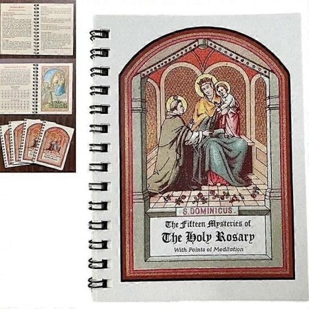 Taskukokoinen rukousnauha, perinteinen meditaatiokirja, Our Lady of Fatima -rukouskirjat