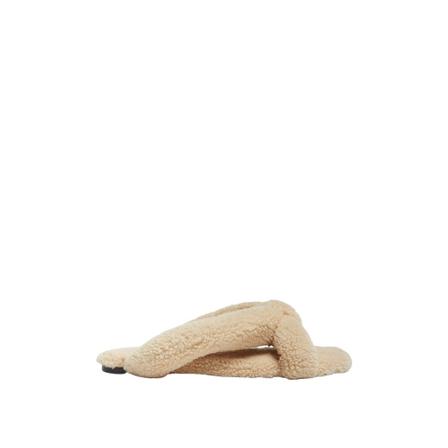 La DoubleJ, Precious Sliders Beige, Dames, Maat:39 EU