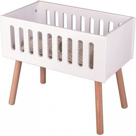 Elegant designad dockavagga i trä lyxutgåva