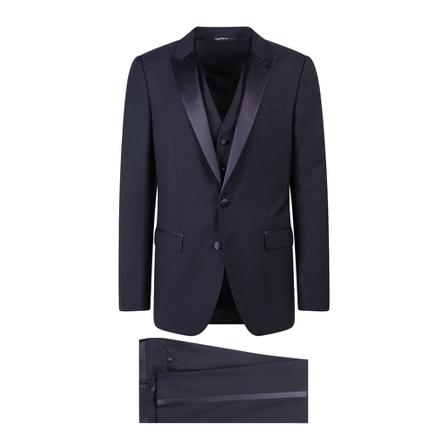 Dolce & Gabbana Suits Blå, Herre Jakkesæt, Størrelse: M