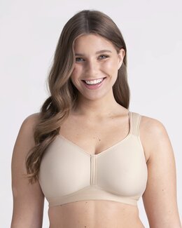 BH u. bøjle Feel Fresh Hv Beige - E85 - Miss Mary