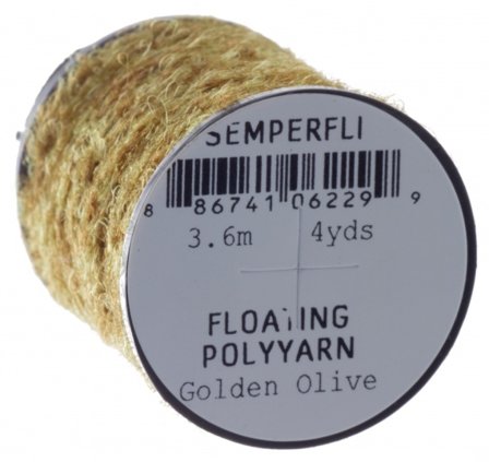 Semperfli Dry Fly Polyyarn - Golden Olive