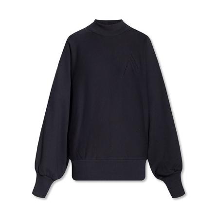 The Attico, sweatshirt Zwart, Dames, Maat:S,Katoen