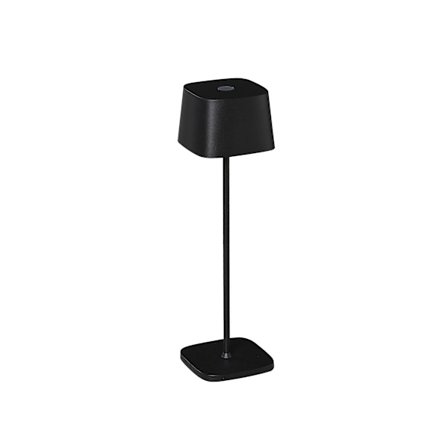 7814750 Capri USB-lampa LED Fast Inbyggd 2,2 W Svart 10 x 10 x 36 cm Svart