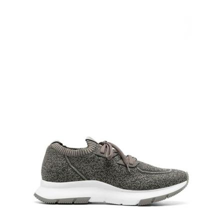Gianvito Rossi Knit Boucle Sneakers , Grijs , Heren , Maat: 43 EU