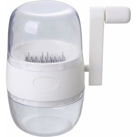 Nøtteknuseren er egnet for alle typer nøtter, perfekt for å hakke mandler, hasselnøtter, peanøtter, valnøtter.