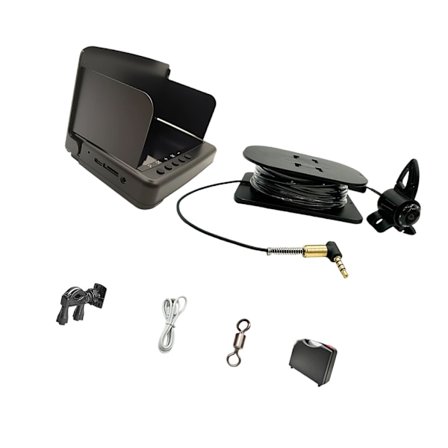 4K Upplösning Fiskföljande Kamera 220° Lins 12 Ir Lysdioder För Sjö Hav Isfiske