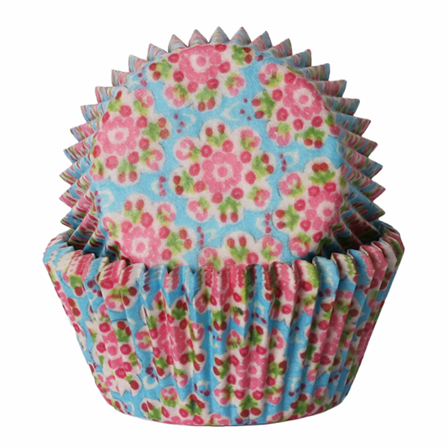 Cacas Muffinsform Sommerminner Blå 50stk