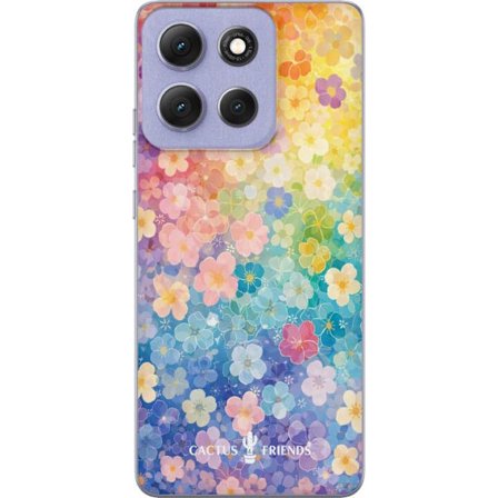 Kompatibel Mobilcover til Motorola Motorola Moto G86 Power Cactus and Friends – RainbowBloom