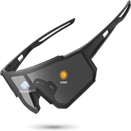 Unisex dual polariserte sportsolbriller - med UV400-beskyttelse