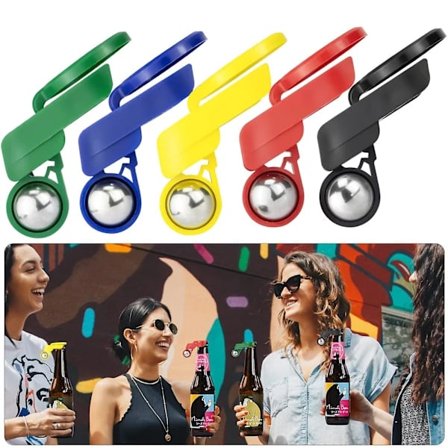 [CA] Älykäs automaattinen pullonkorkki - täysin peittävä uudelleenkäytettävä korkki, ruuvattavat olutpullot lasieläinpullot keltainen