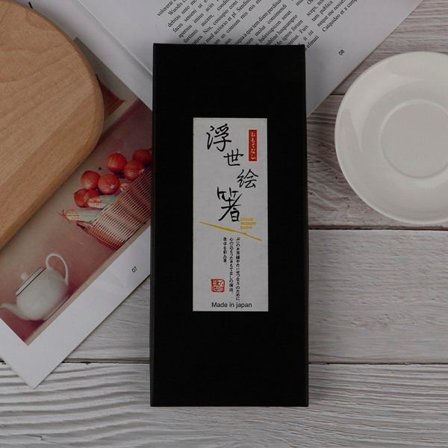 5 par naturliga bambupinnar Present Sushi Dietverktyg