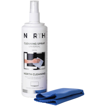 RENGJØRINGSKIT TV/SKJERM 250ML