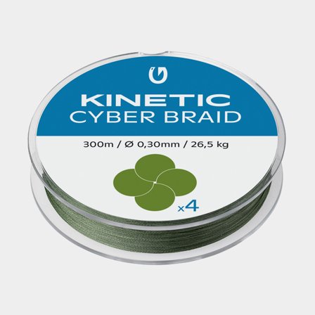 Kinetic Cyber Braid 4, 150m 0,20mm/18,0kg