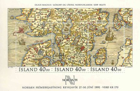 Island 1990 - AFA 730 - Miniark - Postfrisk