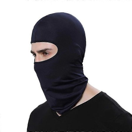 Skimaske Heldekkende Ansikt UV-Beskyttelse Balaclava Vinter Hals Gaiter Menn Utendørs Sport Sykling Vindtett Hette -Sy