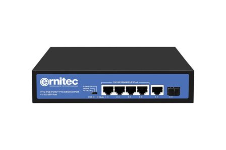 ERNITEC Unmanaged , 4 x 10/1000Mbps
