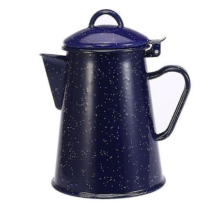 800ml Stjernehimmel Blå Emalsert Vannkoker Håndtak Potte
