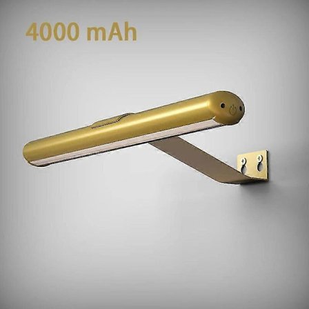 Langaton seinävalaisin kaukosäätimellä LED-maalauskuvan valaisin USB-ladattava akun lukulampi helppo asentaa olohuoneeseen