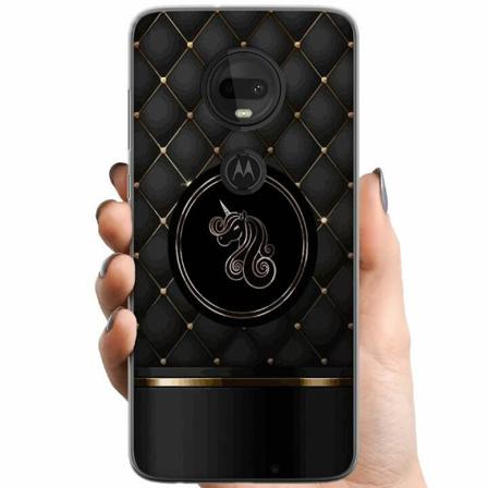 Motorola Moto G7 Tpu Mobilskal Luxury Unicorn