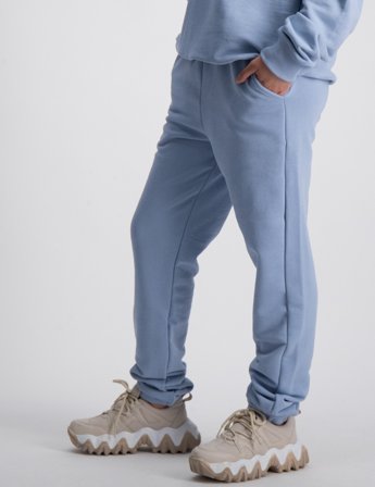 Grunt OUR Lilian Jog Pant Bleu Pantalons Fille - Kids Brand Store