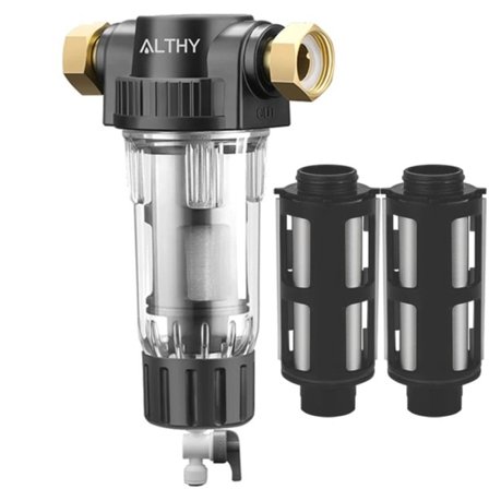 For filter Hele Hus Spin Ned Sediment Vann Filter Sentral Forfilter Purifier System