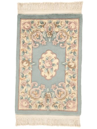 Oosters China 90 Line Vloerkleed 60X90 Beige/Bruin Wol, China