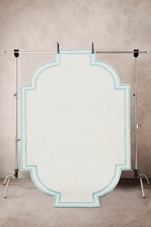 Jotex - Viskoseteppe Viskose/Viskose Lys blå RHEN - Kjøp Viskosetepper hos Jotex