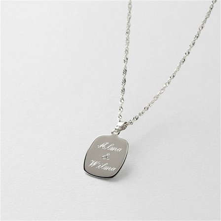 Lyra Necklace Engraving
